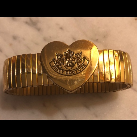Juicy Couture Jewelry - Juicy Couture | Gold Plated Stretch Bracelet